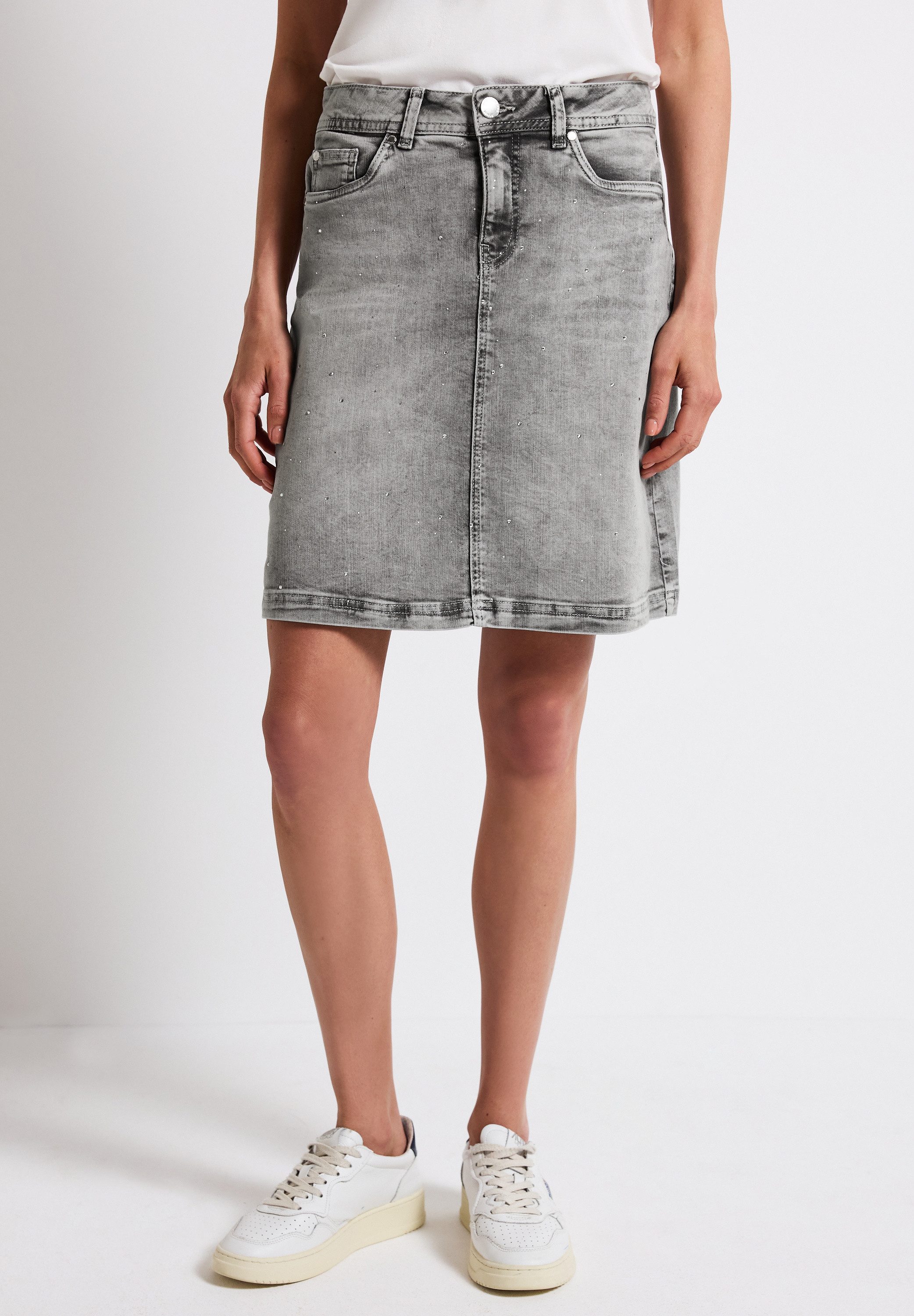 STREET ONE Jeansrock Middle Waist günstig online kaufen