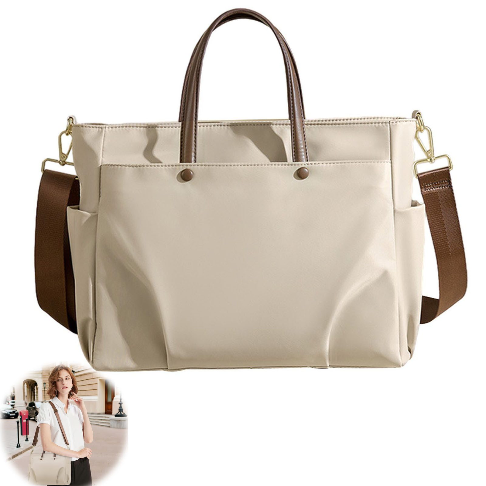 RWEUOQ Businesstasche Laptoptasche, Laptop Umhängetasche, Oxford günstig online kaufen