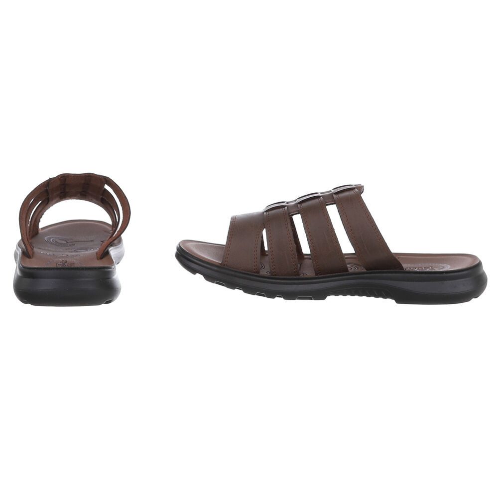 Coolwalk Herren Sandalen mit geflochtenen Riemen für Freizeit und Alltag Sandale (89543887) Flach Sandalen in Braun