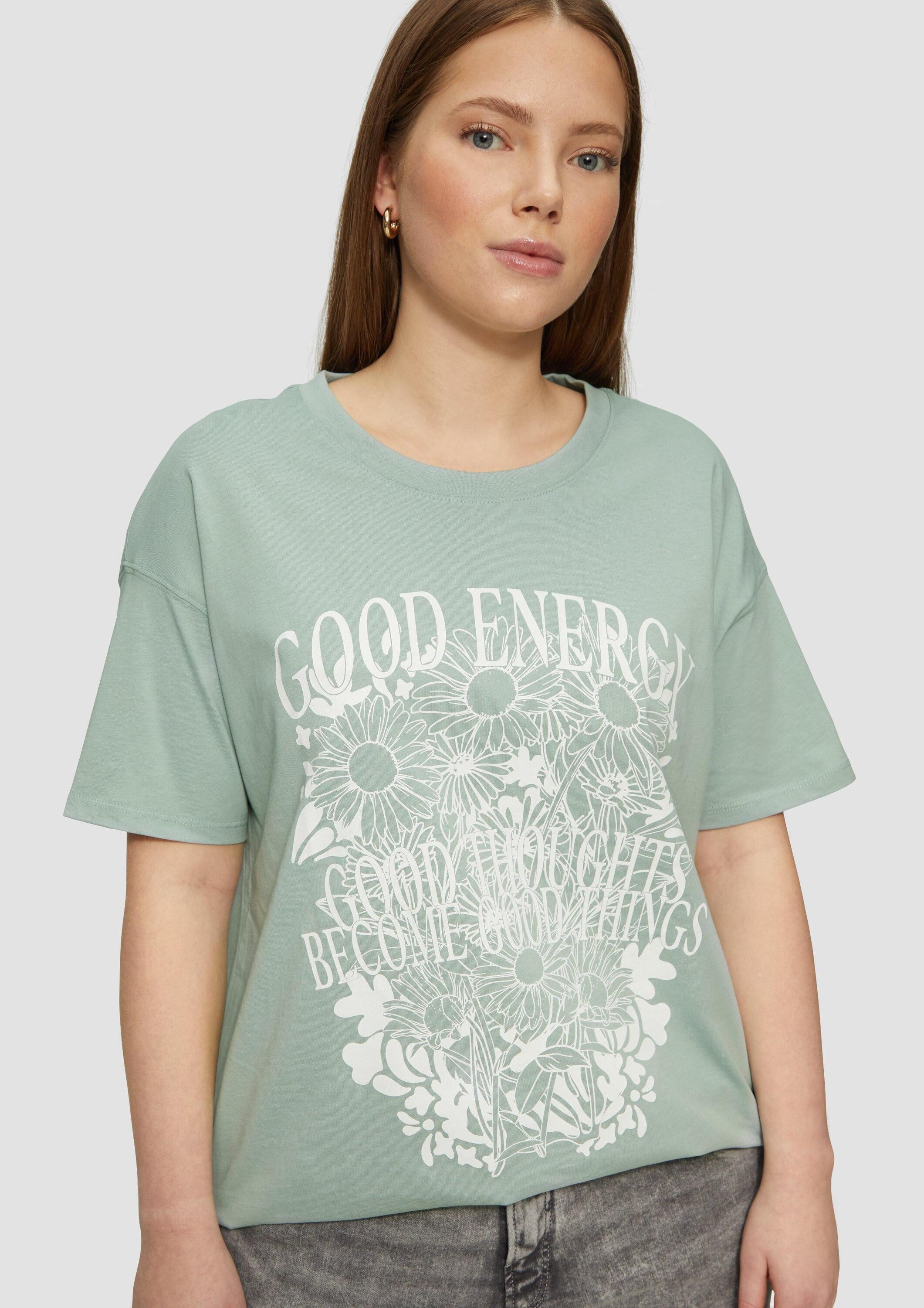 QS Kurzarmshirt T-Shirt (1-tlg) günstig online kaufen