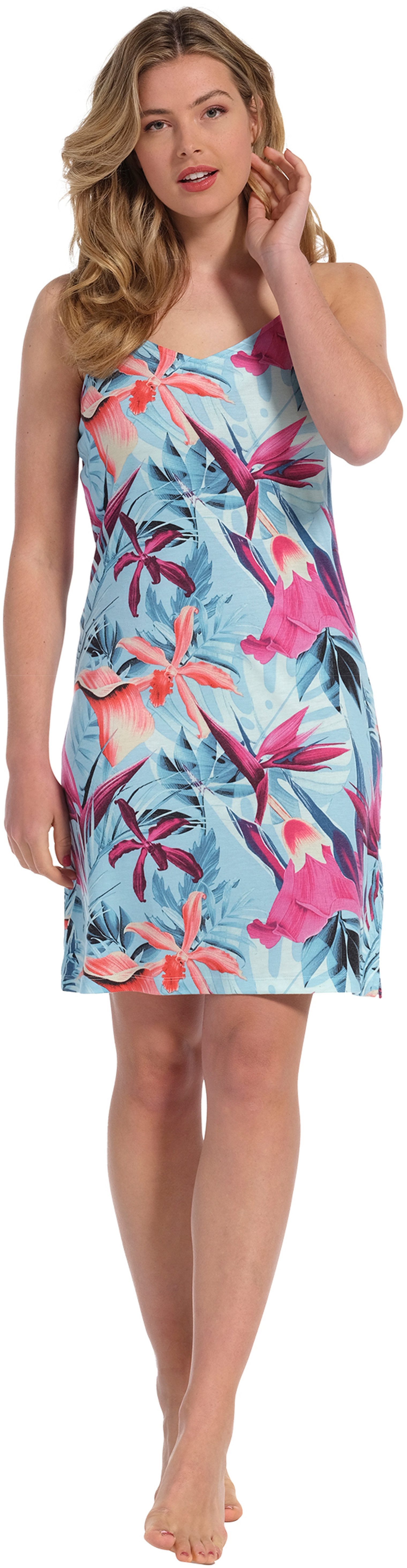 Pastunette Strandkleid Damen Strandkleid mit Spaghetti günstig online kaufen