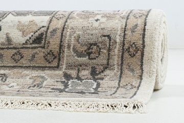 Wollteppich Versian 877, THEKO, rechteckig, Höhe: 10 mm, handgeknüpft, reine Wolle, orientalisches Design