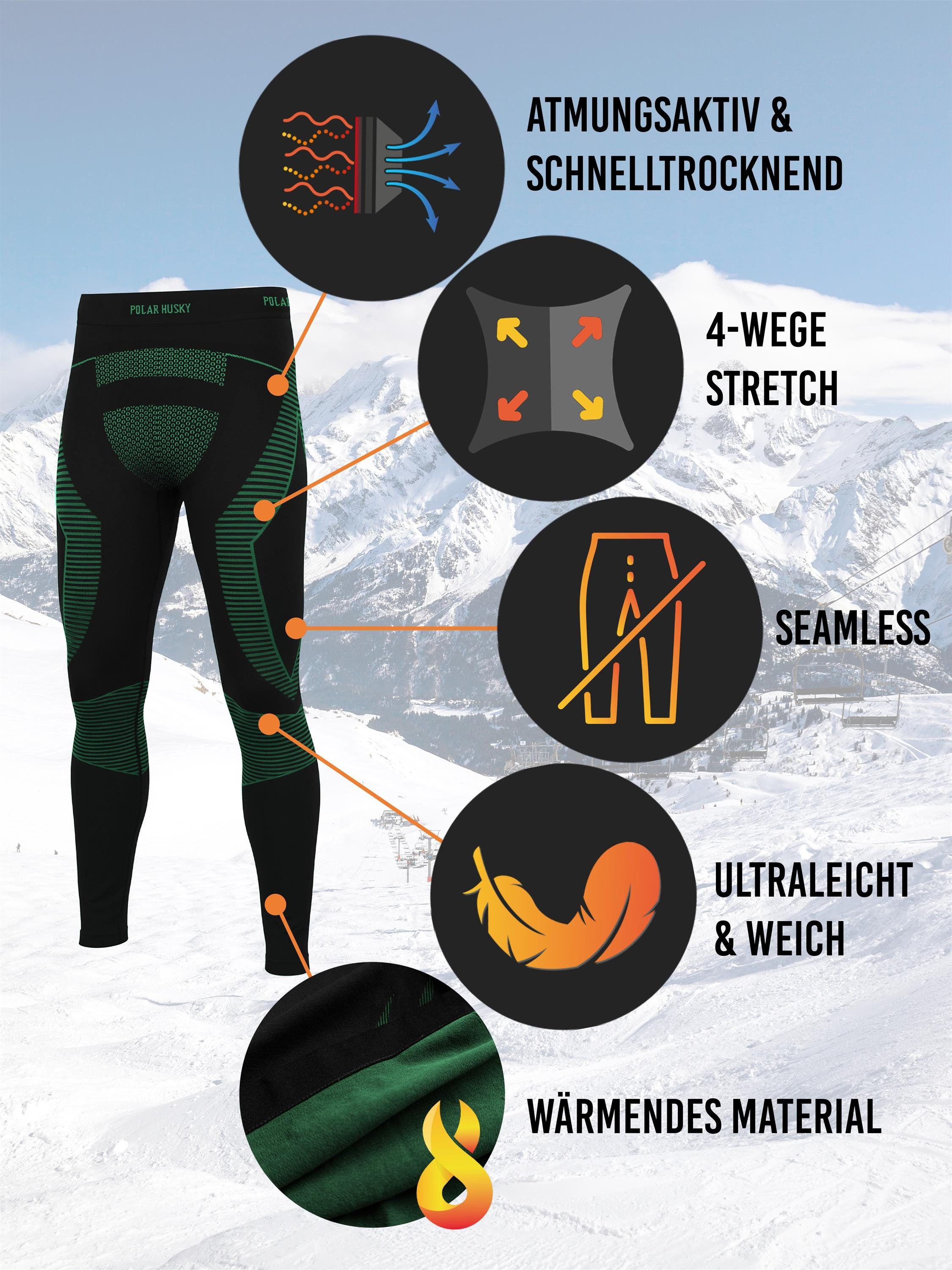 normani Thermounterhose Thermohose für Männer günstig online kaufen
