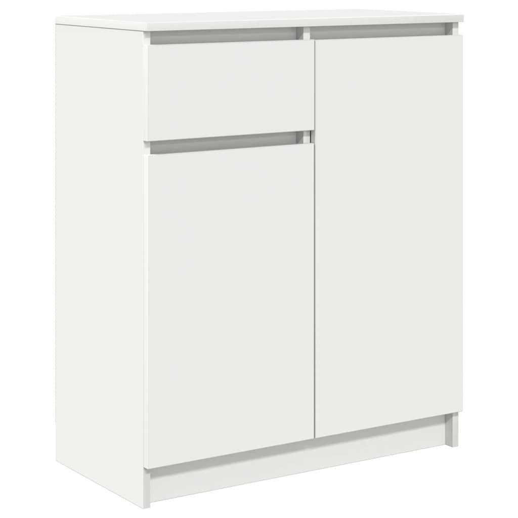 vidaXL Sideboard Sideboard mit Schublade Weiß günstig online kaufen