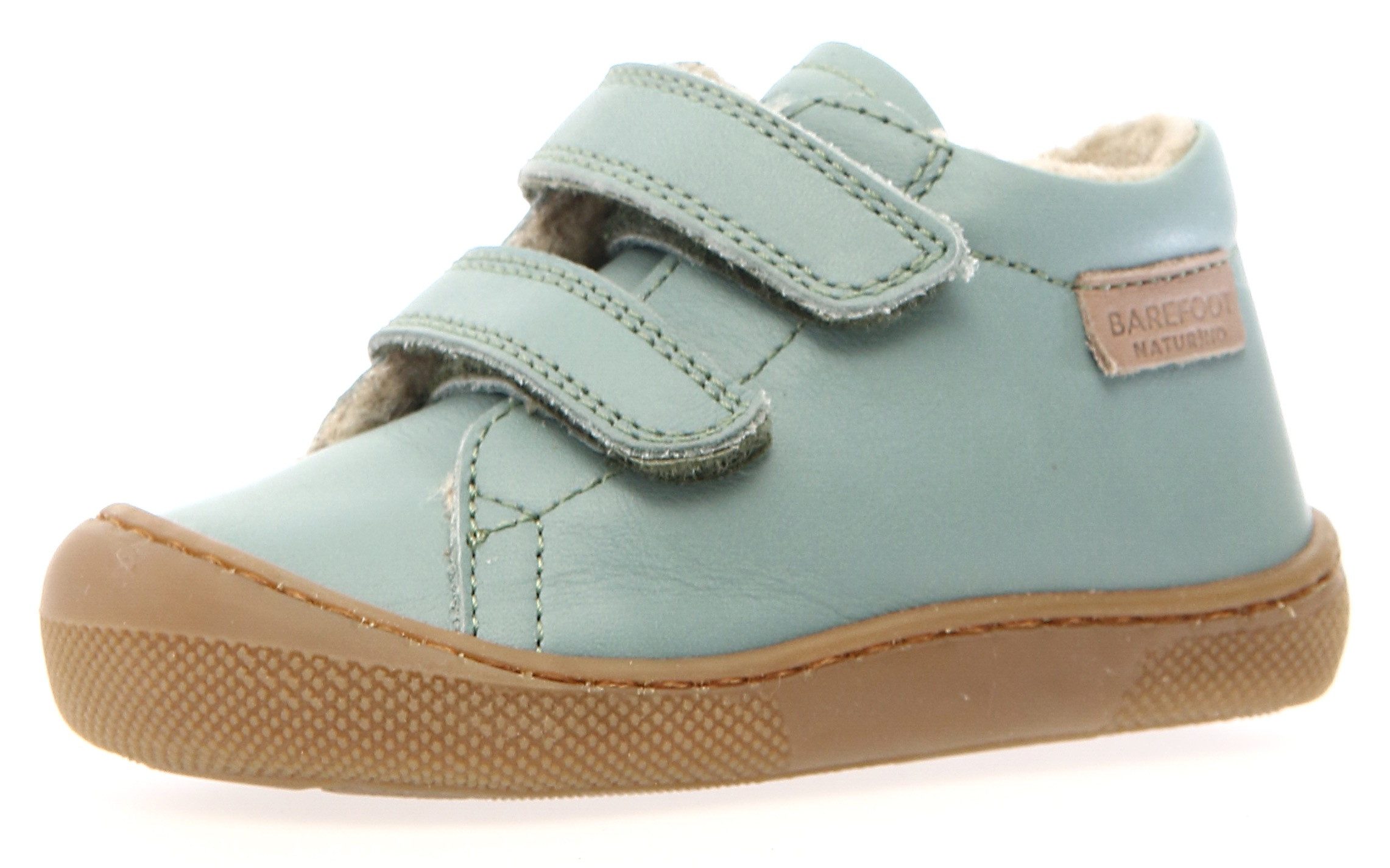 Naturino Amur Lauflernschuh Babyschuh, Klettschuh mit Wollfutter, Größenschablone zum Download
