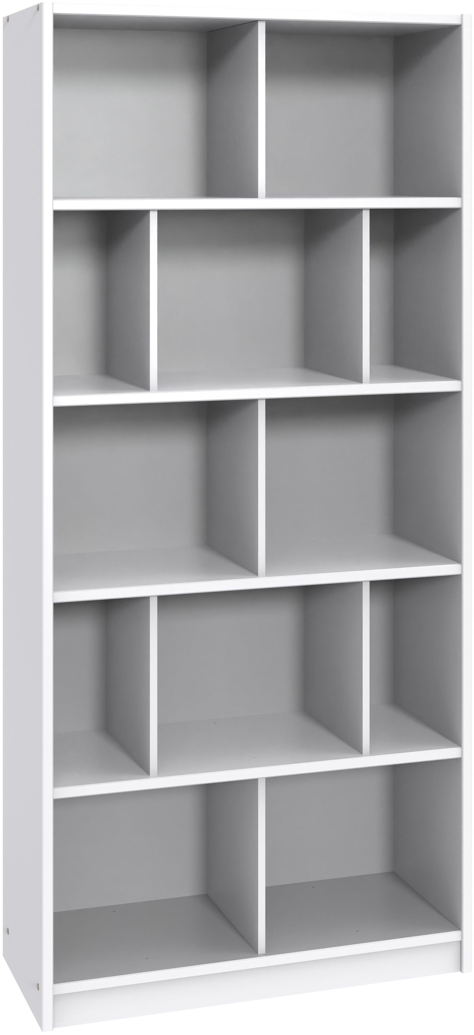 Wimex Regal Norderney Regal hoch B/T/H 90/38/197cm, mit diversen Ablagemöglichkeiten, 12 offene Fächer