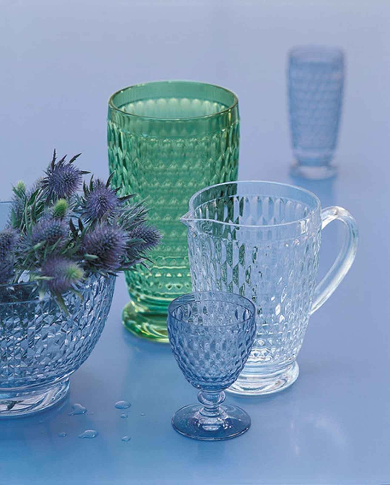 ml, Blau Glas Sektglas 398 Villeroy Sektschale & Boch Boston Coloured