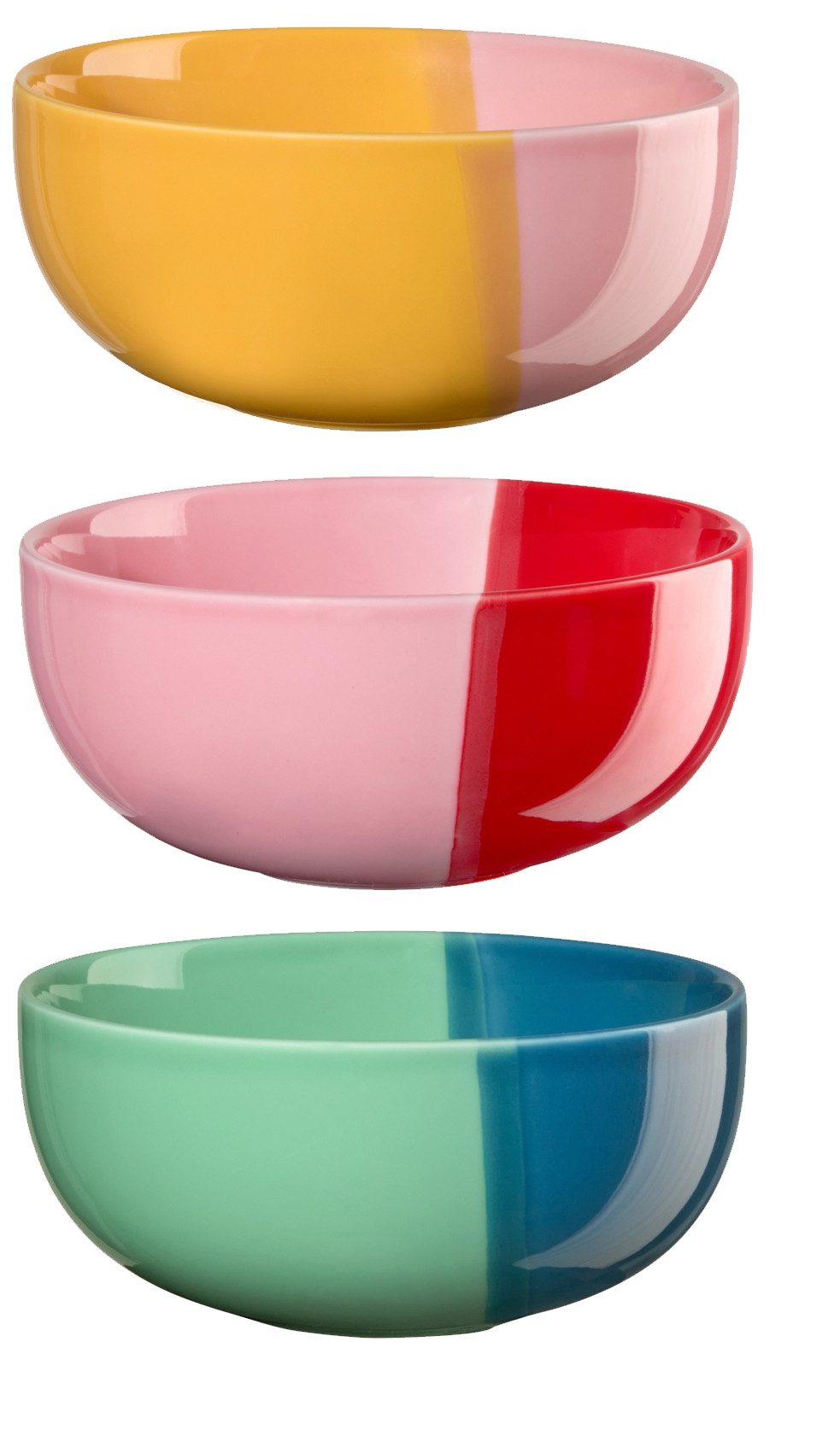 ASA SELECTION Müslischale Joy 3er Set Schalen, (1-tlg), spülmaschinengeeignet