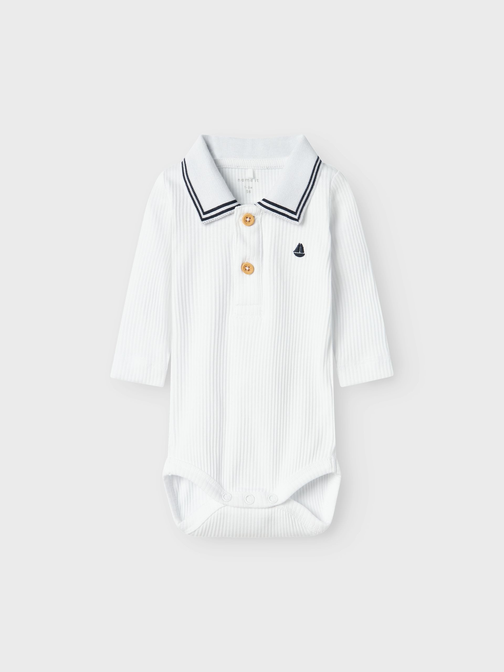 Name It Hemdbody NBMFRIMAN LS POLO BODY