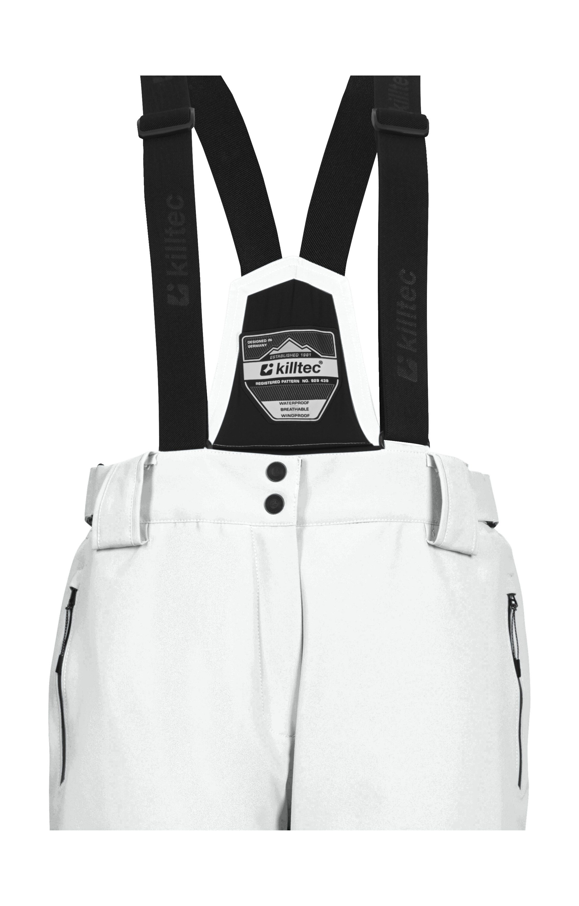 Killtec Skihose KSW 249 WMN SKI PNTS Wind- und wasserdicht, verstellbar, Teflon EcoElite™-Imprägnierung