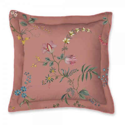 Kissenhülle Zierkissen Quadratisch Fleur Grandeur Pink (45 x 45 cm), PiP Studio