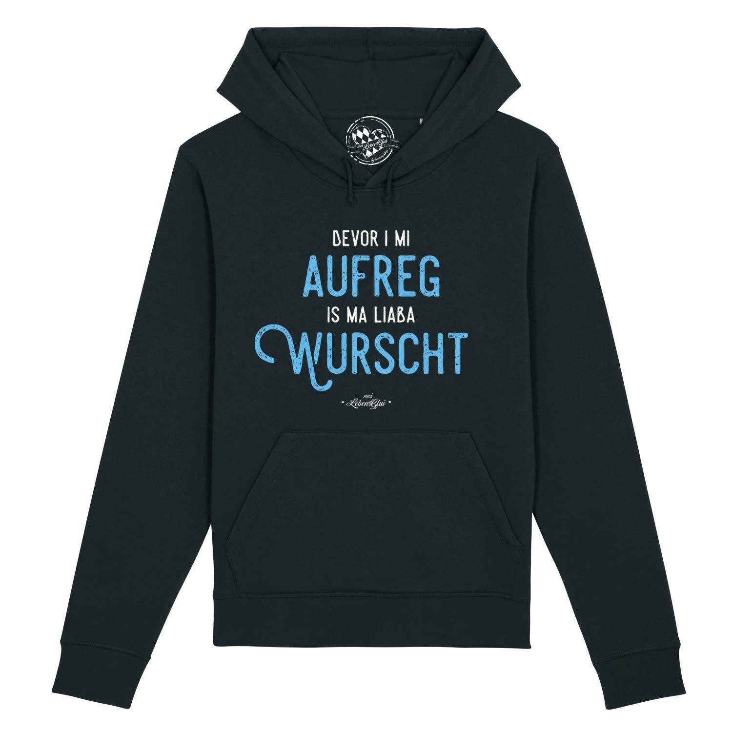 Bavariashop Hoodie Herren Hoodie "Bevor i mi aufreg... günstig online kaufen