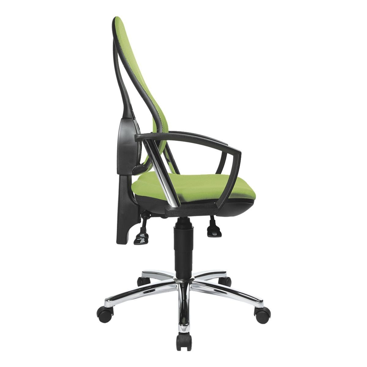 TOPSTAR Schreibtischstuhl Open Point P Plus, mit Bandscheibensitz und Armlehnen