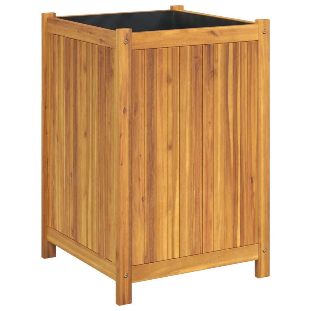 vidaXL Pflanzkübel 50 x 50 x 75 cm Pflanzkübel aus Metall 50x50x75 cm für Garten Balkon T