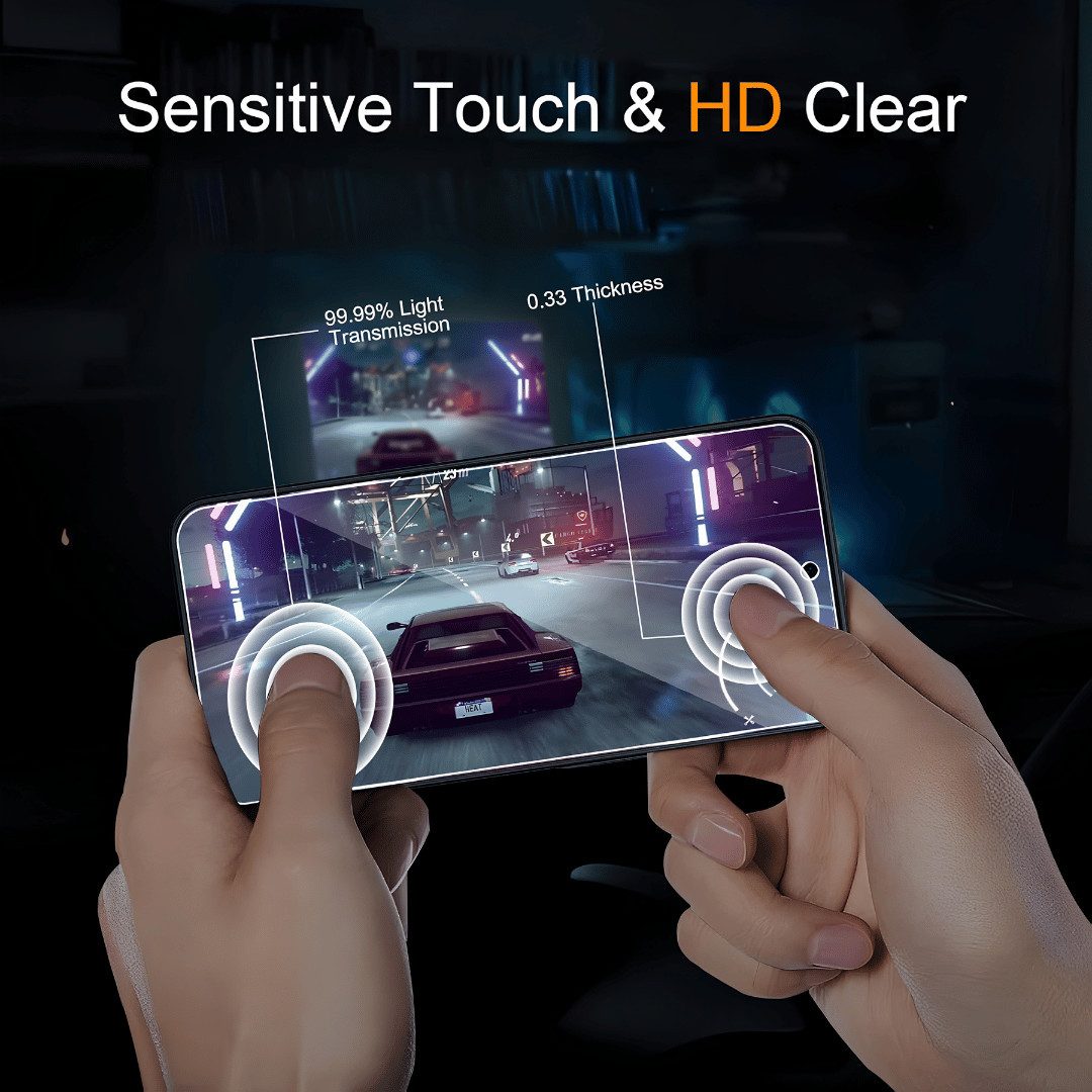 SmartUP Displayschutzglas 2X Schutzglas für Samsung Galaxy A27 5G Display Kamera Panzerfolie 9H für Samsung Galaxy A27 5G, 4 Stück, Rundumschutz, passgenaue Ver – Bild 5 von 5