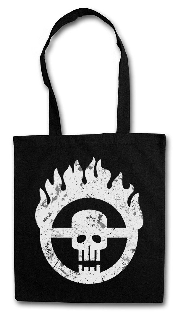 Beuteltasche Skull Wheel Insignia Stofftasche Scrotus Mad Miller Main Force Patrol