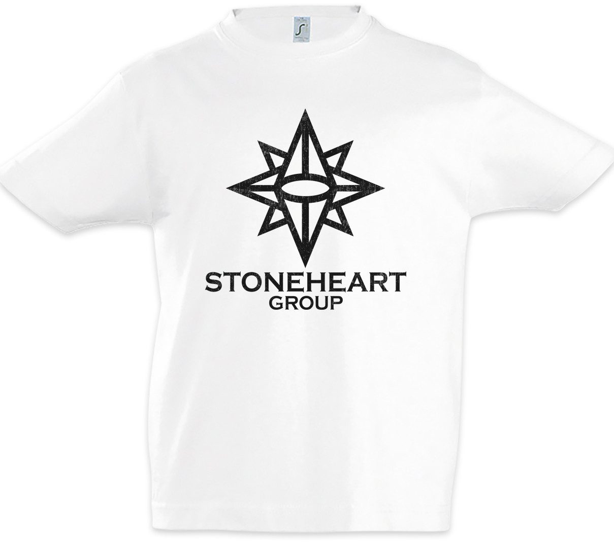 Print-Shirt Stoneheart Group Logo Kinder T-Shirt The Monster Strain Strigoi Vampir