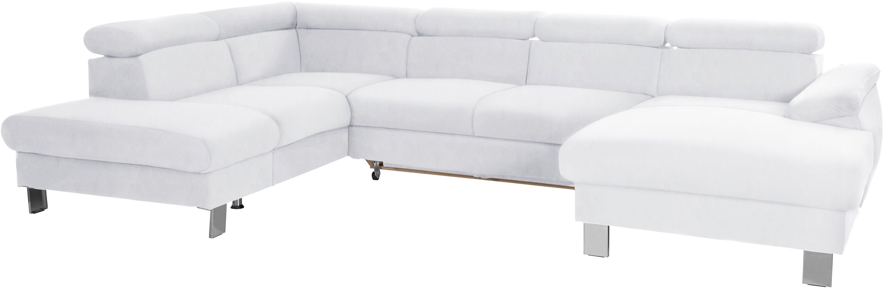 COTTA Wohnlandschaft "Komaris U-Form, B: 320 cm" mit Kopfteilverstellung, o günstig online kaufen