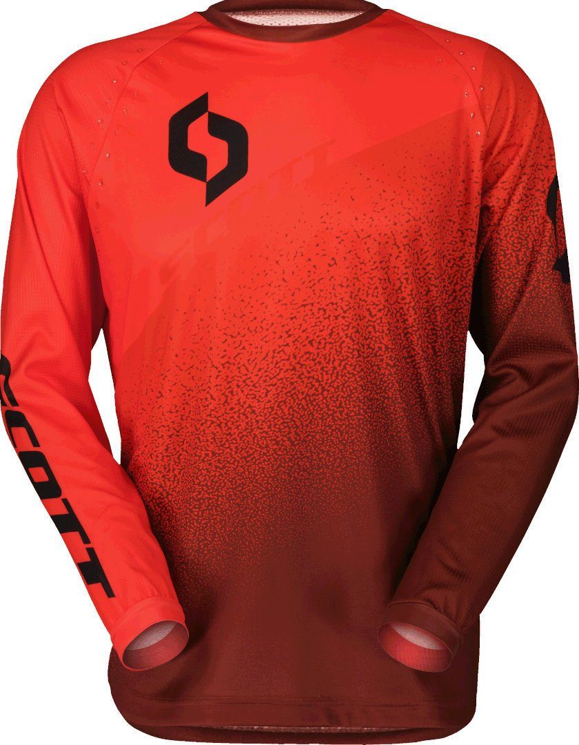 Scott Motocross-Shirt 350 Dirt Evo 2023 Kinder Motocross Jersey feuchtigkeitsregulierend belüftet