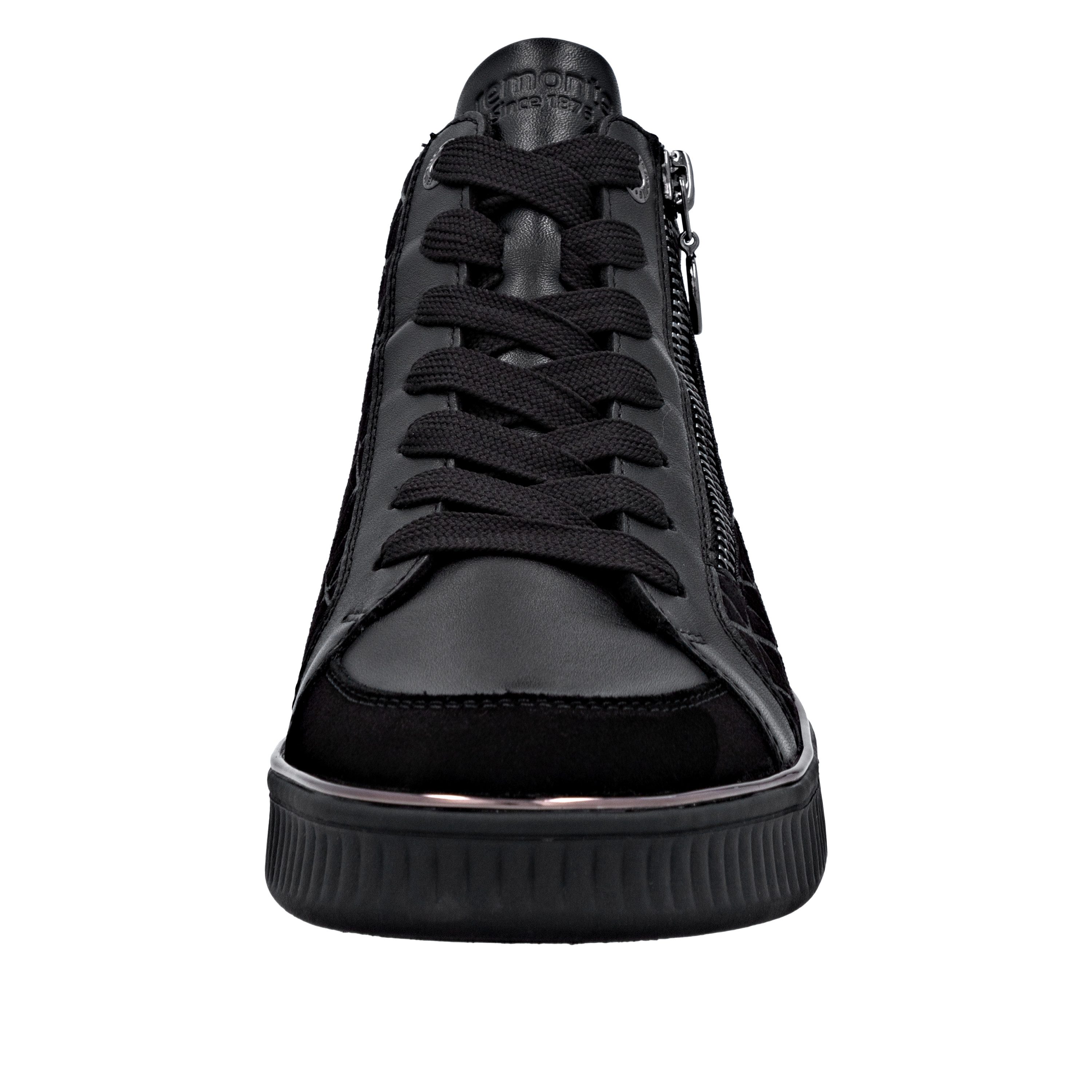 Remonte Sneakerboots Schnürboots, Stiefelette mit seitlichem Reißverschluss