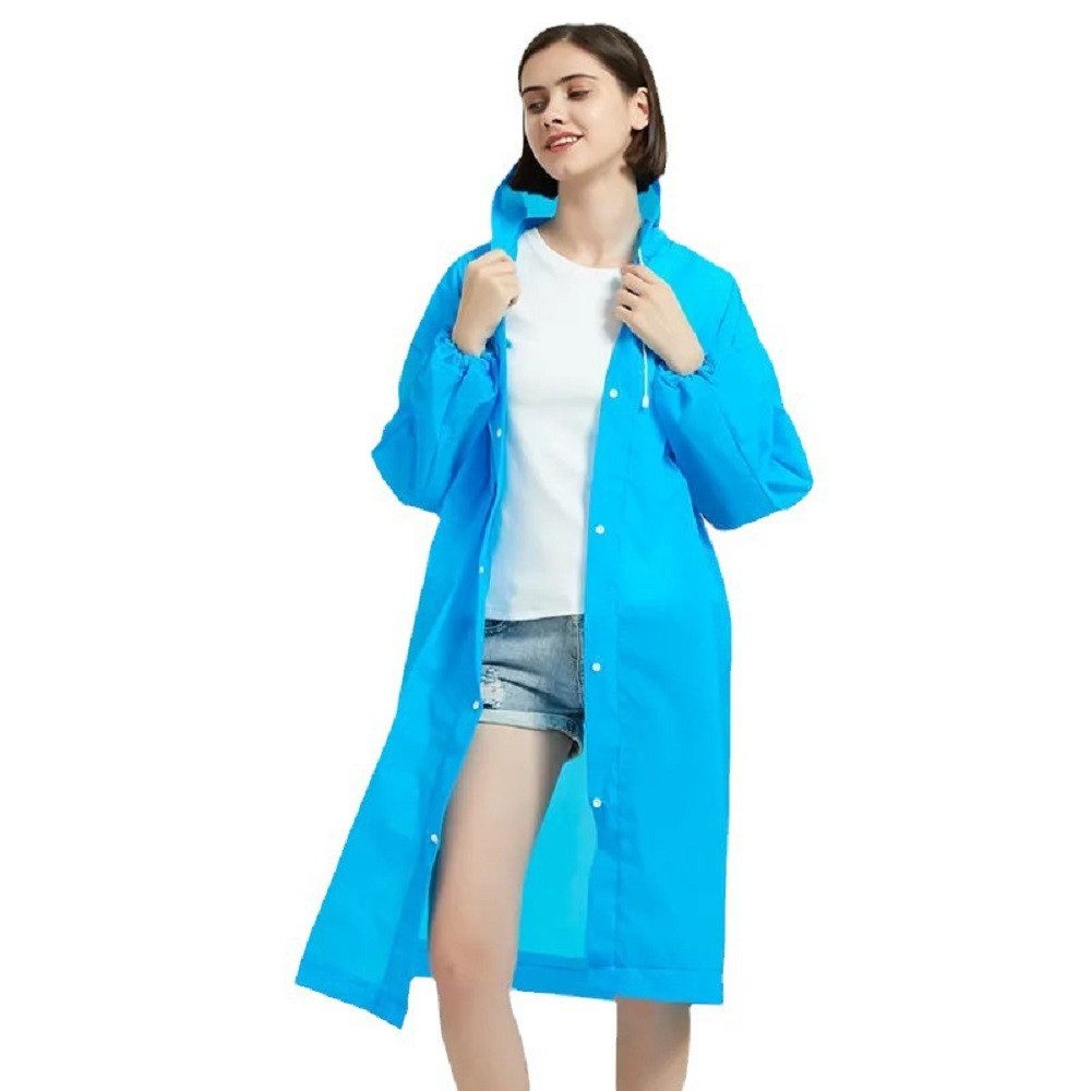Regenanzug Robuster Regenponcho für Wandern, Reisen & Radfahren