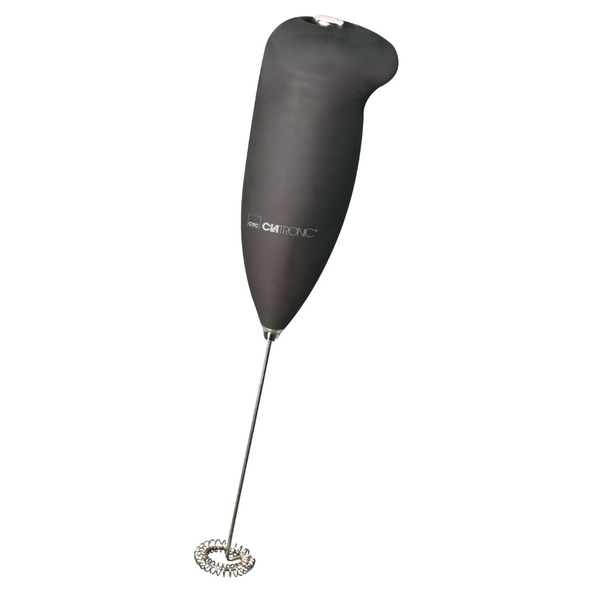 CLATRONIC Milchaufschäumer MS 3089, Soft-Touch-Gehäuse, Edelstahl-Schaumschläger