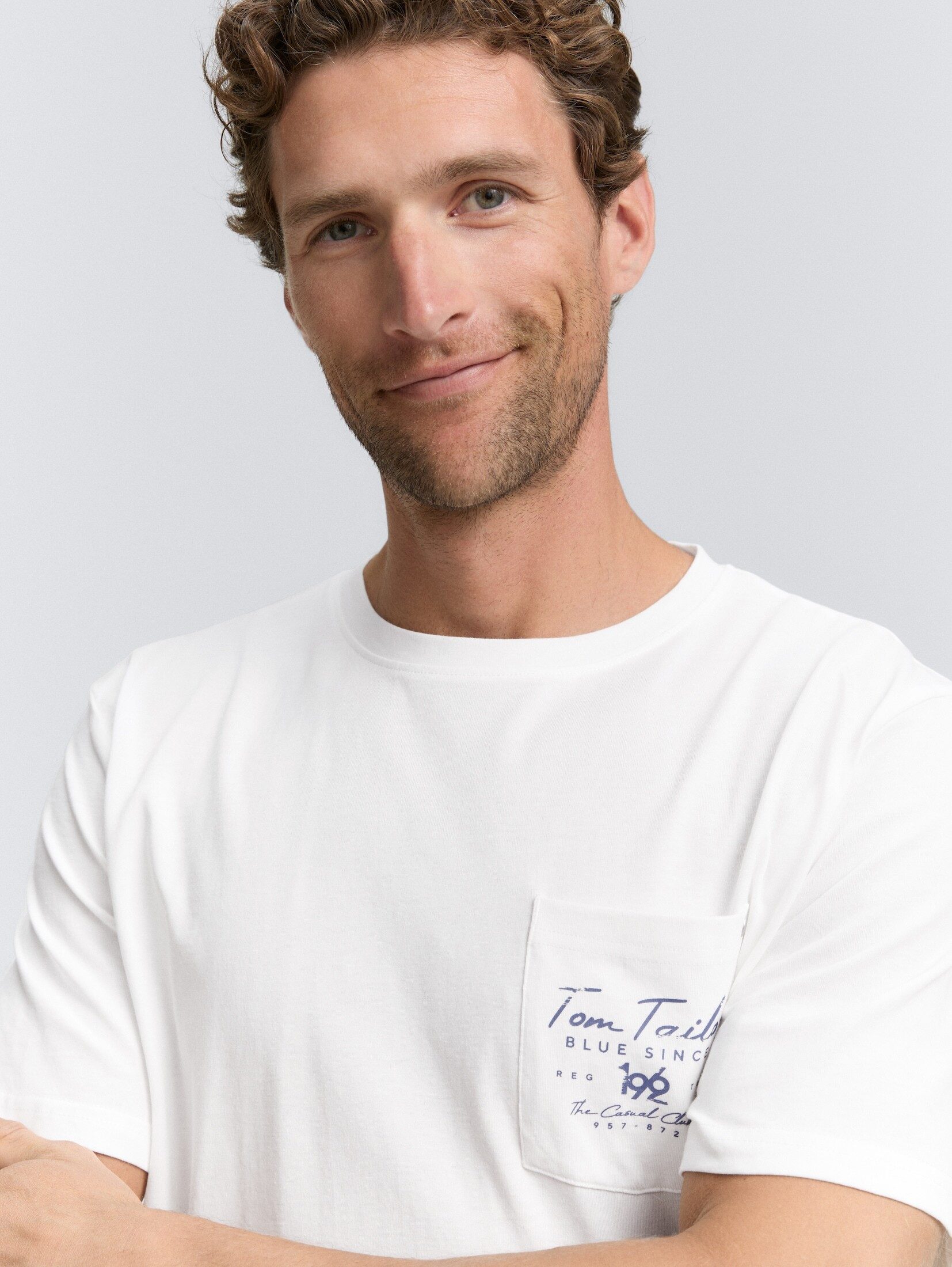 TOM TAILOR T-Shirt T-Shirt T-Shirt mit Brusttasche