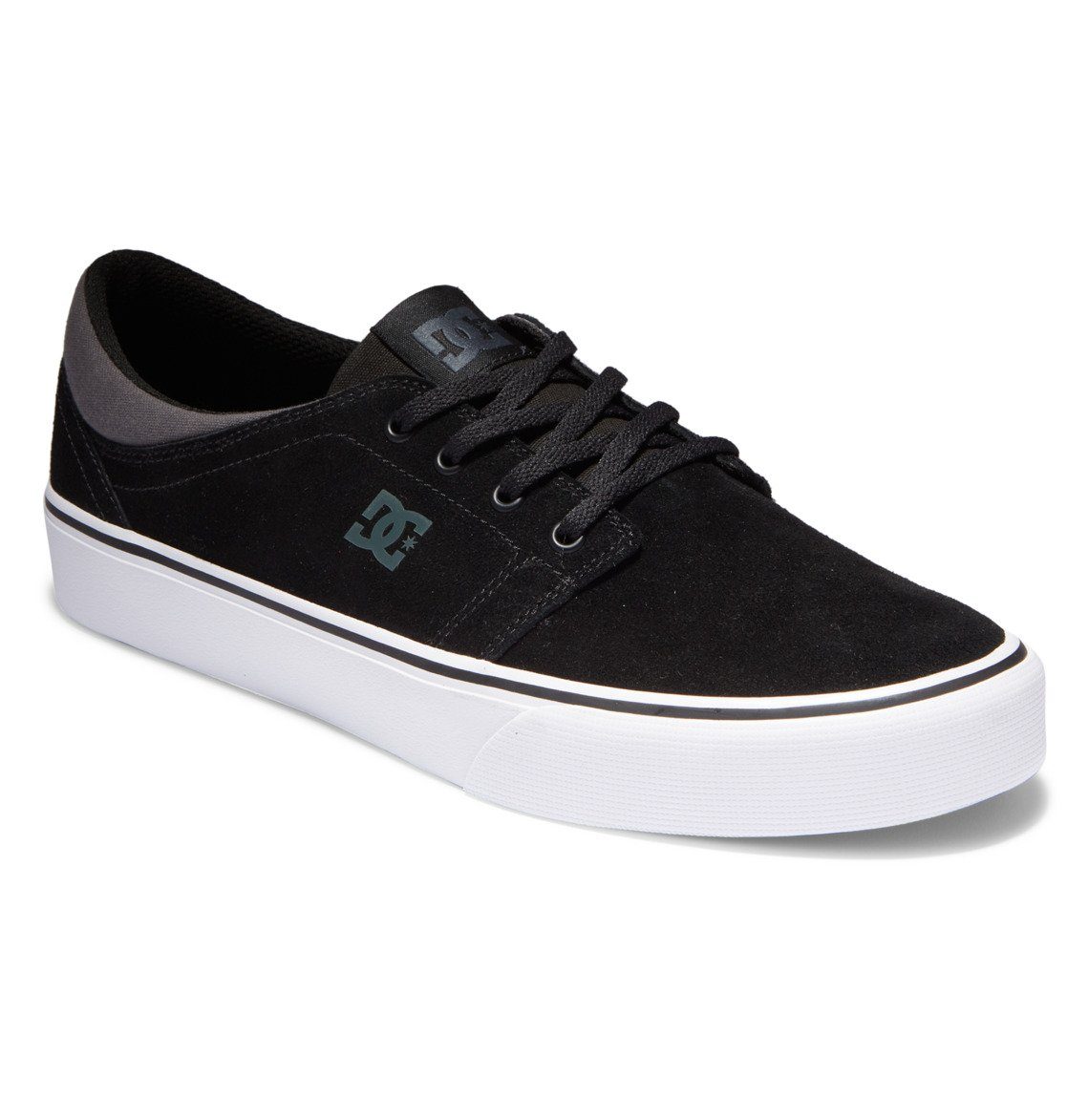 DC Shoes Black/Black/Grey Trase Sneaker