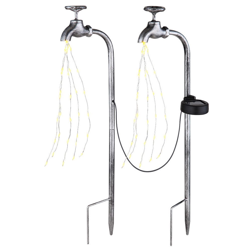 GLOBO LIGHTING LED Solarleuchte, LED-Leuchtmittel fest günstig online kaufen