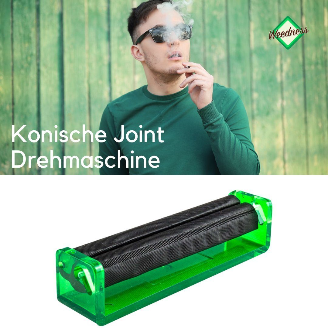Kingsize Paper Joint Drehmaschine Long Weedness Machine Rolling Drehmaschine Konisch