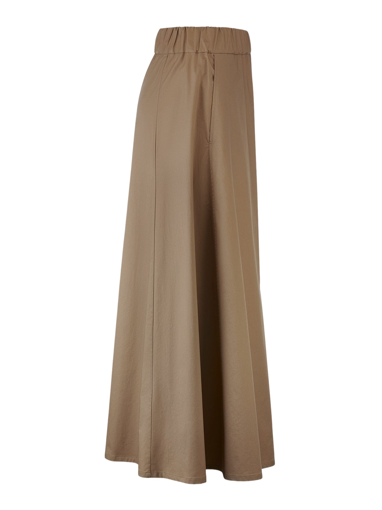 Riani Stoffhose braun,Casual,Baumwolle,Unifarben,Weit,Mittel