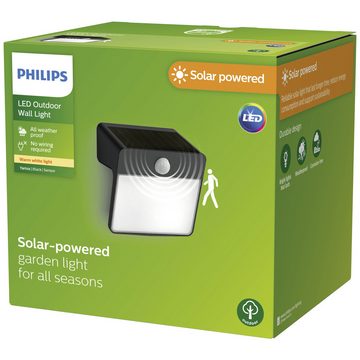 Philips LED Solarleuchte Philips Yarixa 8720169265448 Solar-Außenstandleuchte mit Bewegungsmeld