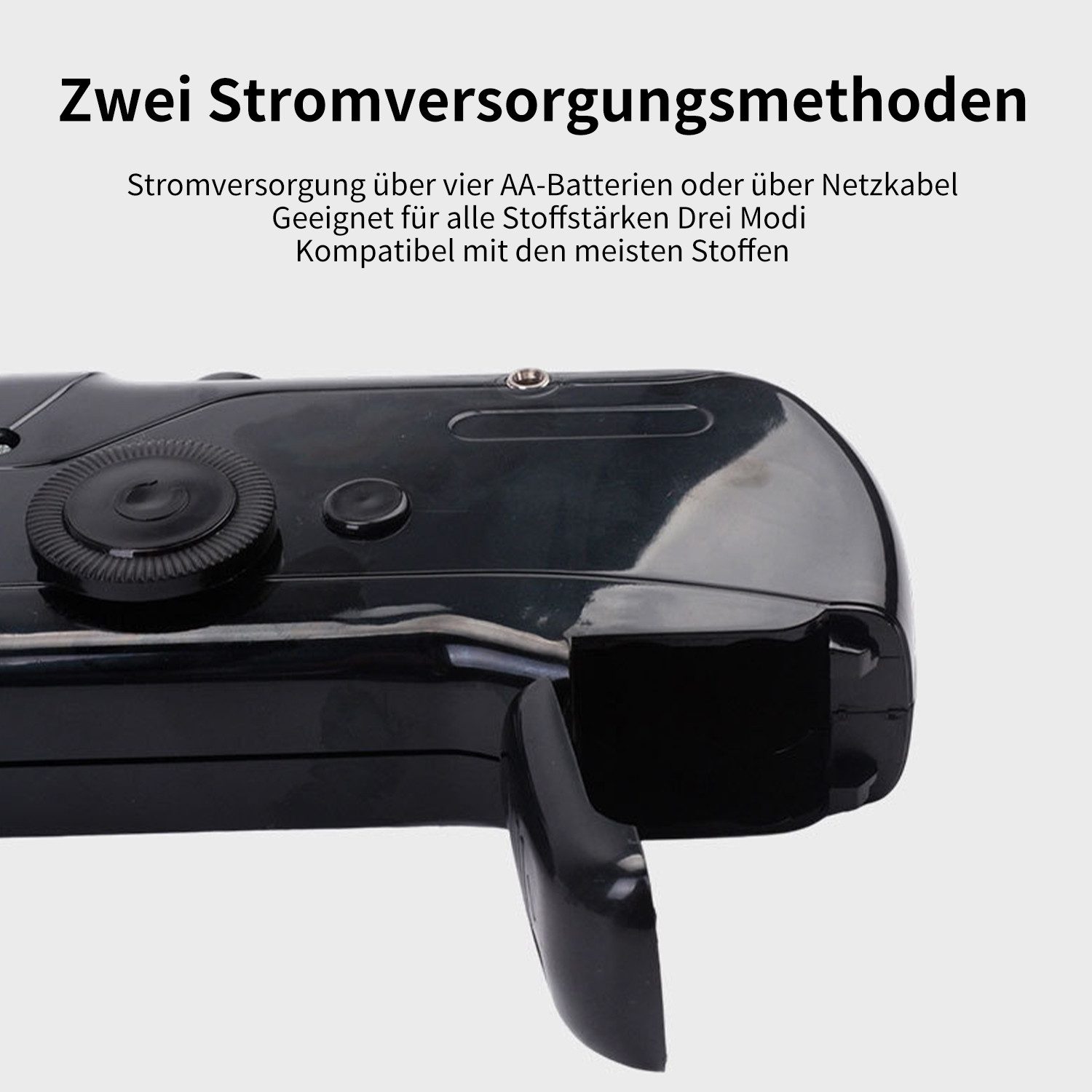 Refttenw Nähmaschine mit Nähset, Handnähmaschine Anfänger, Mini Nähmaschine Elektrische, Tragbar & Kabellos