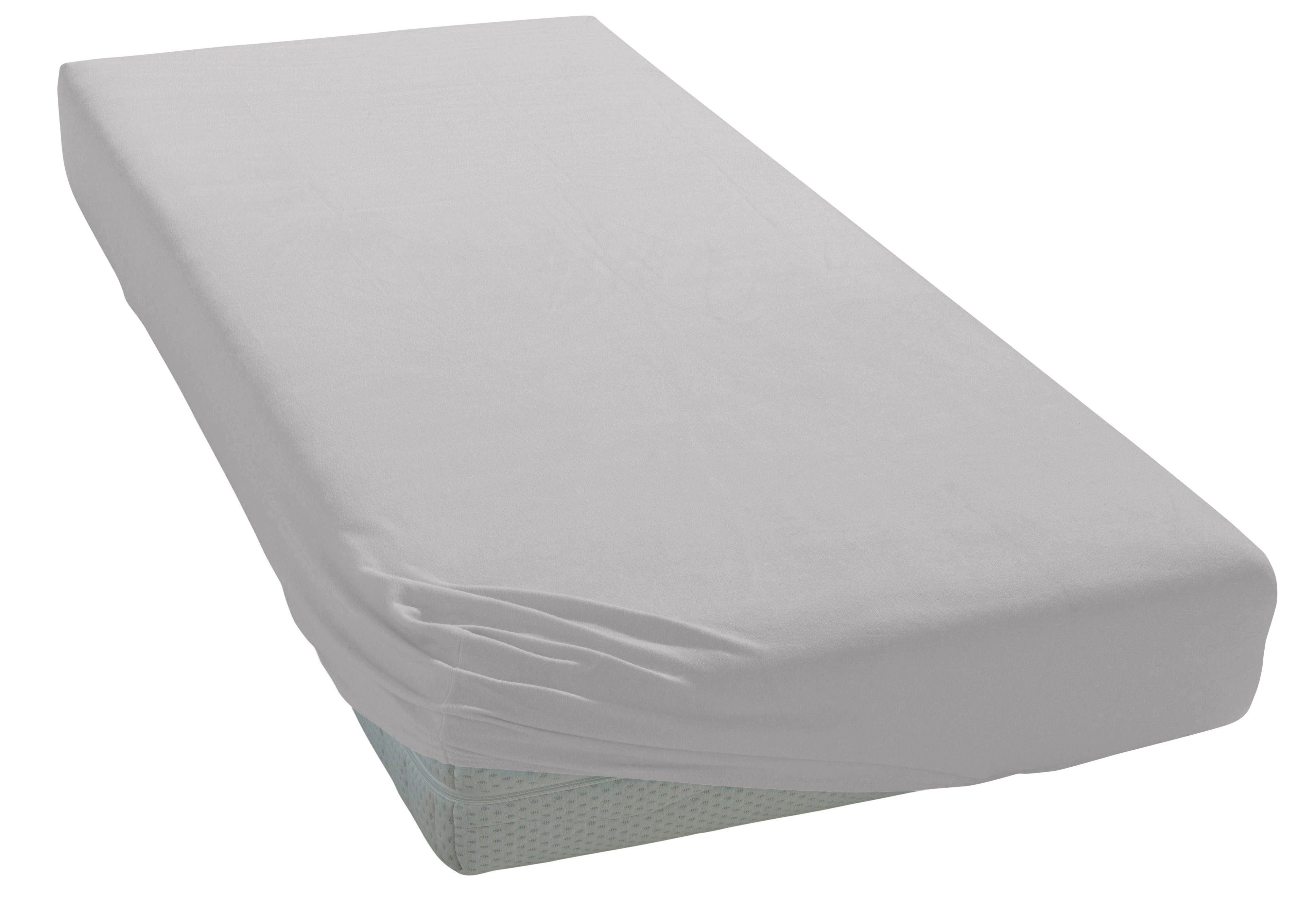 OTTO home Spannbettlaken Cremona, Basic & Premium Qualität mit Elasthan, Jersey (180 g/m), Gummizug: rundum, (1 Stück), Bettlaken für Matratzen von 20-25 cm Höh – Bild 3 von 5
