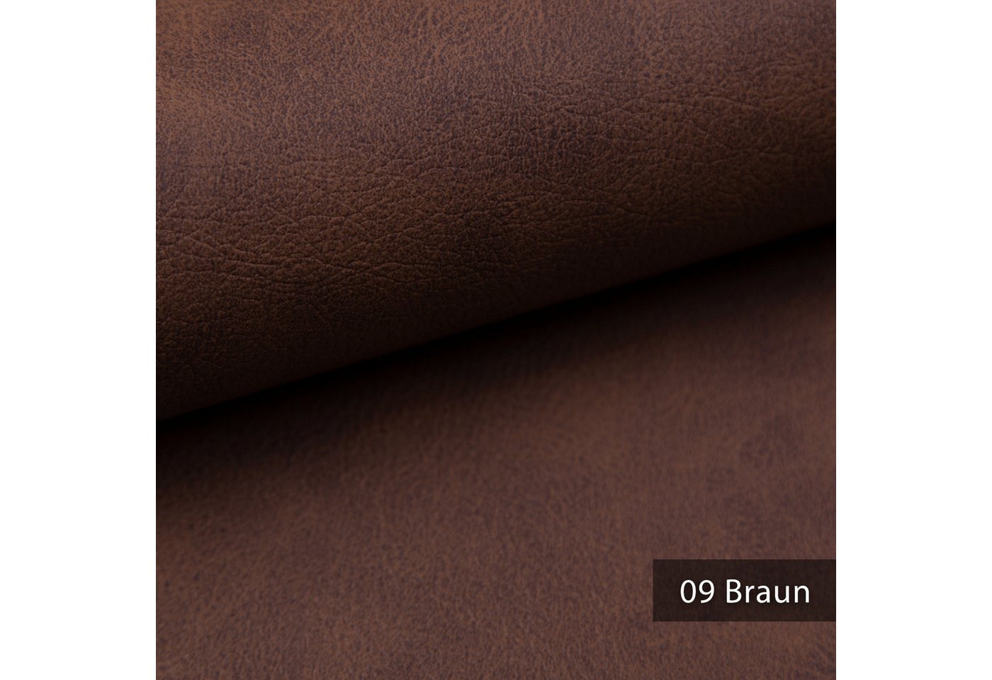 Thumbnail - novely® Stoff KONSTANZ - Vintage PU-Kunstleder - Hochwertiger und Robuster Möbelstof, Robust, Abriebfest, Pflegeleicht, ...