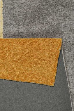 Teppich Backup, Esprit, rechteckig, Höhe: 8 mm, handgetuftet, Retro-Optik, Design für Wohnzimmer und Schlafzimmer