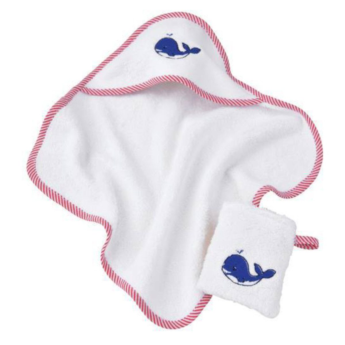 Käthe Kruse Babypuppe Badetuch mit Waschlappen