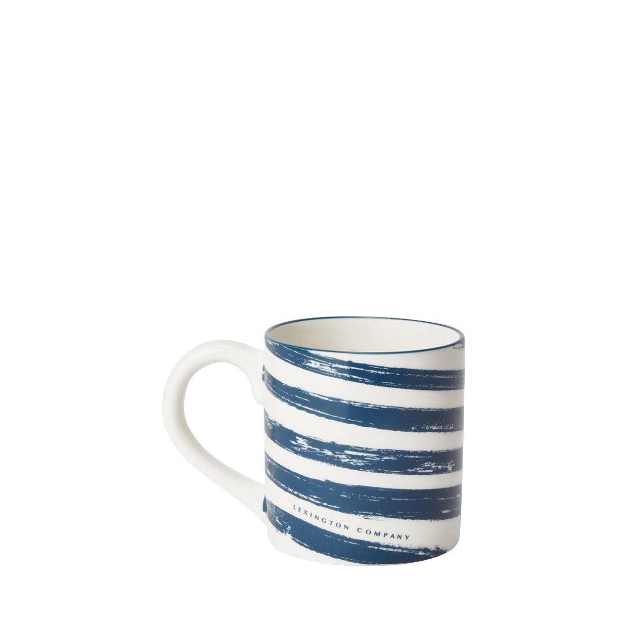 Lexington Tasse LEXINGTON Tasse Diagonal Stripes Navy/White