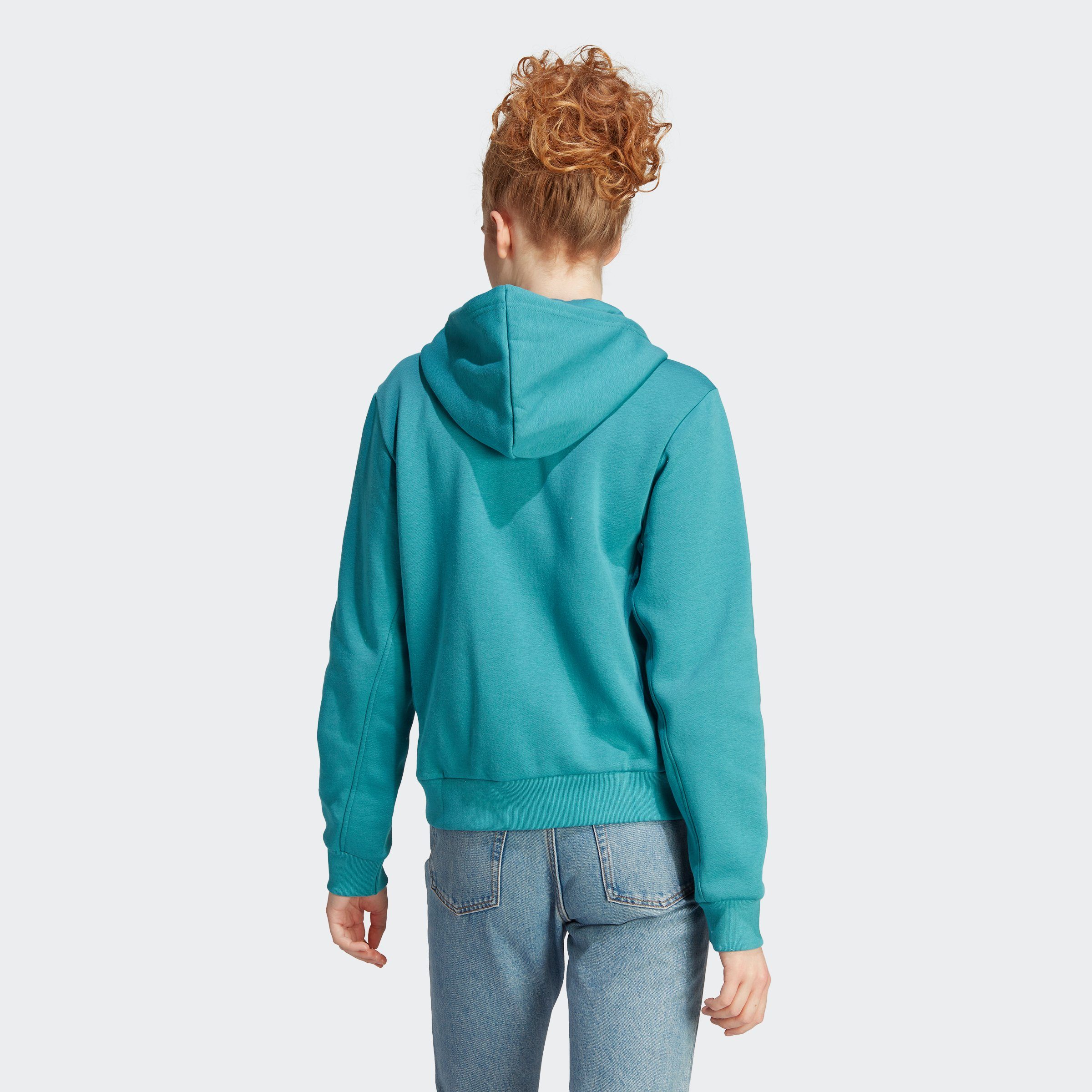 (1-tlg) adidas FLEECE Sportswear SZN ALL Arctic Fusion FULLZIP Kapuzensweatjacke KAPUZENJACKE