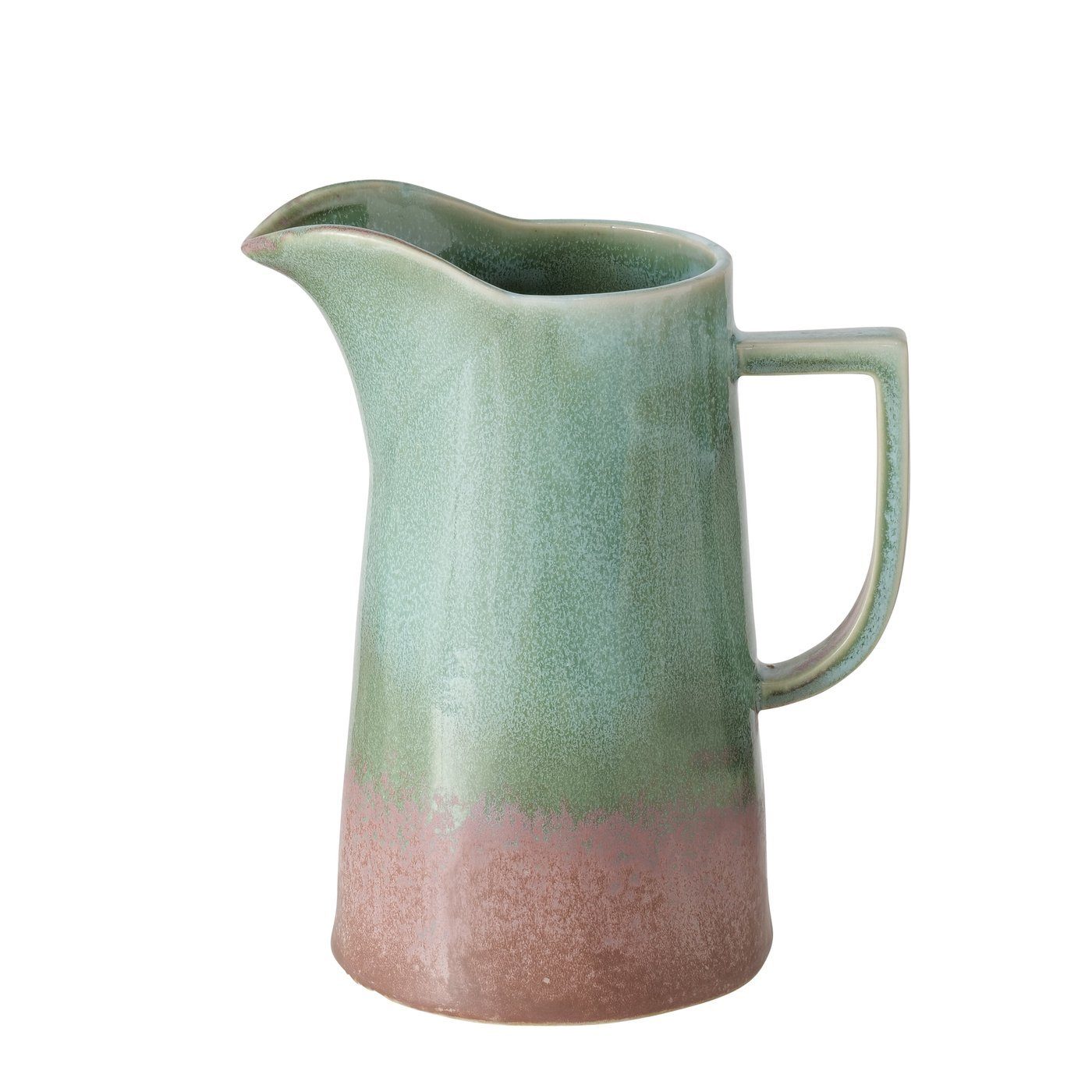braun/grün BOLTZE H24cm, Dekovase aus Keramik "Peruya" in Vase