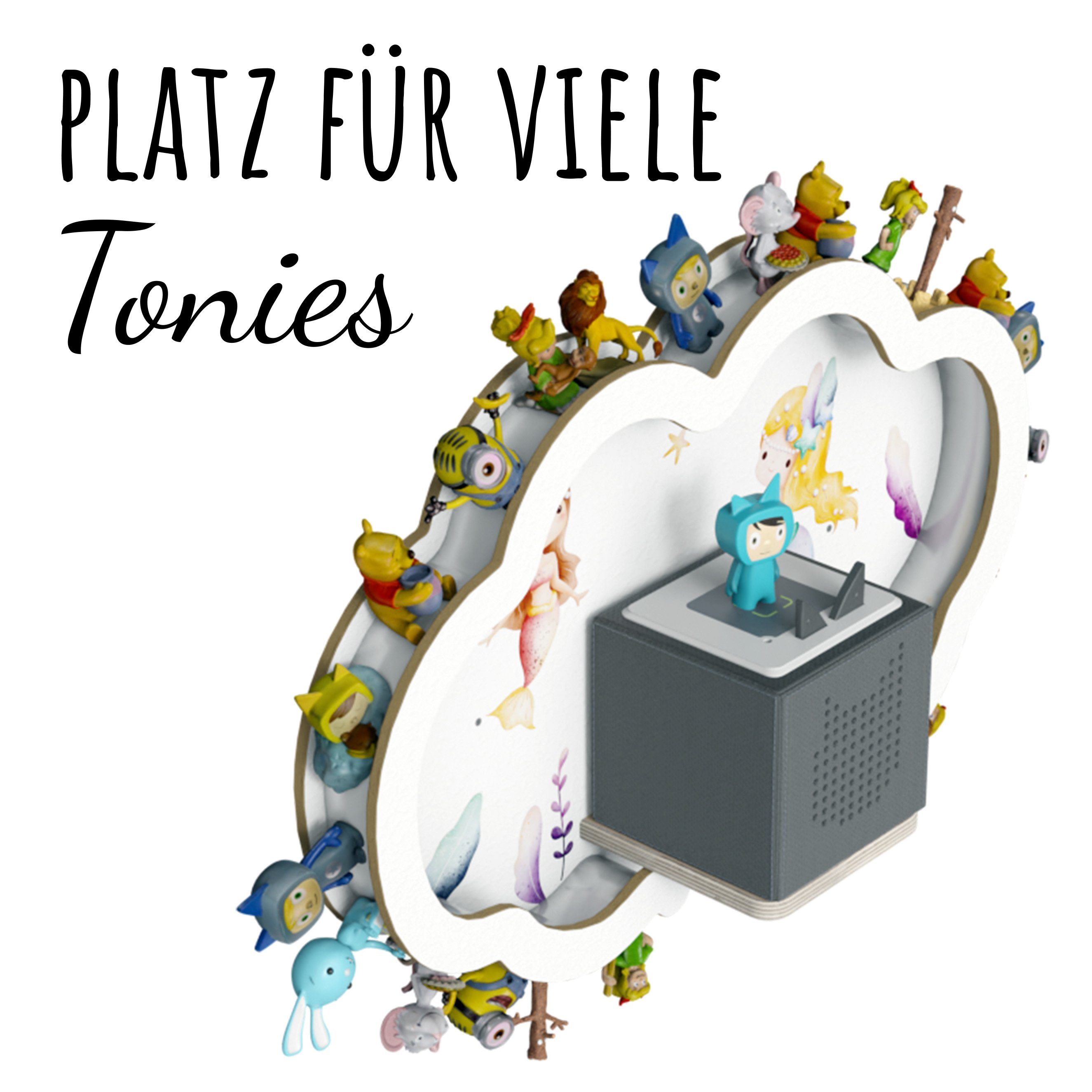 Holzura Kinderregal Tonieregal für Toniebox, Kinderregal günstig online kaufen