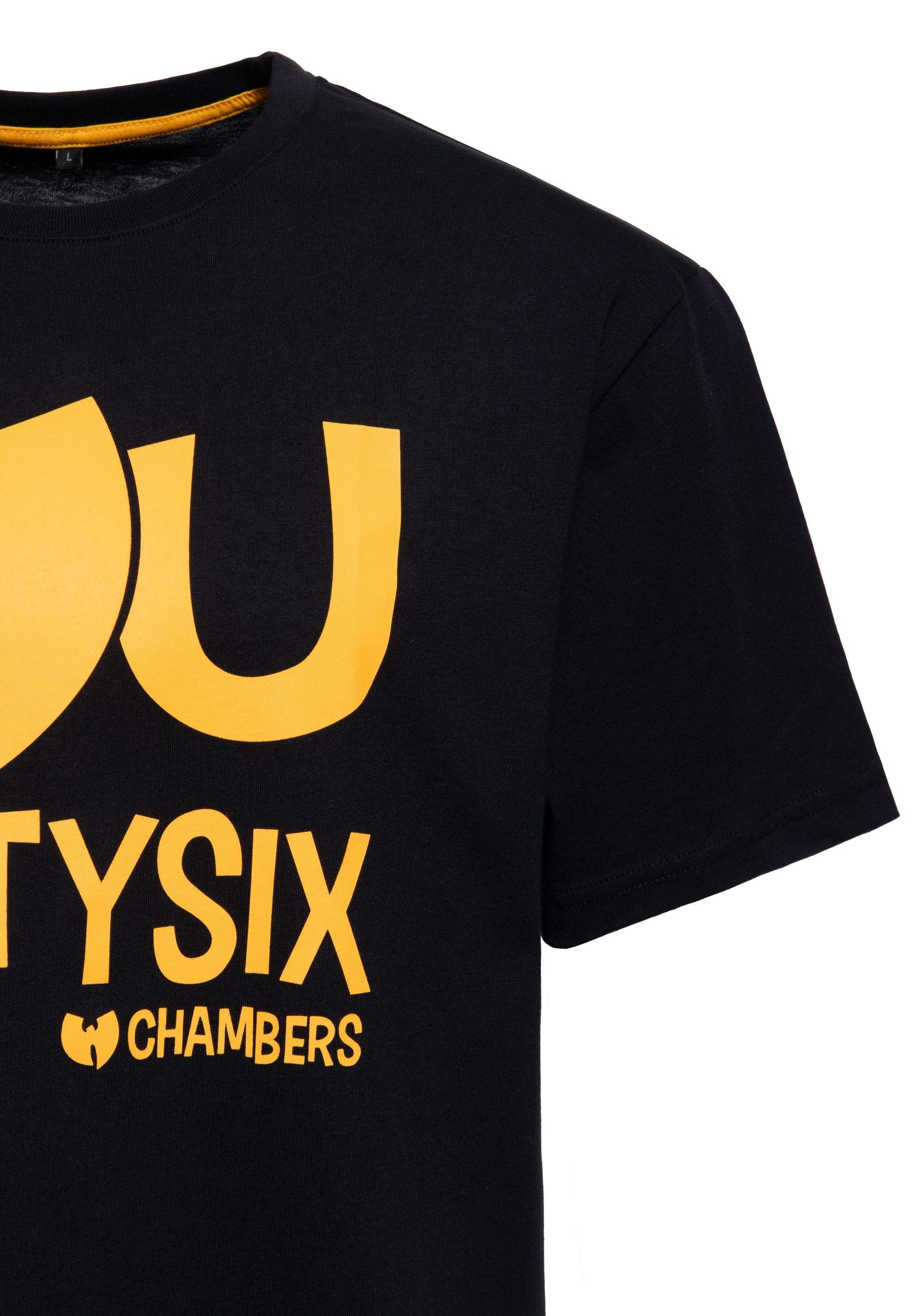 Wu Wear Print-Shirt DirtySix Chambers (1-tlg) mit Logo-Print