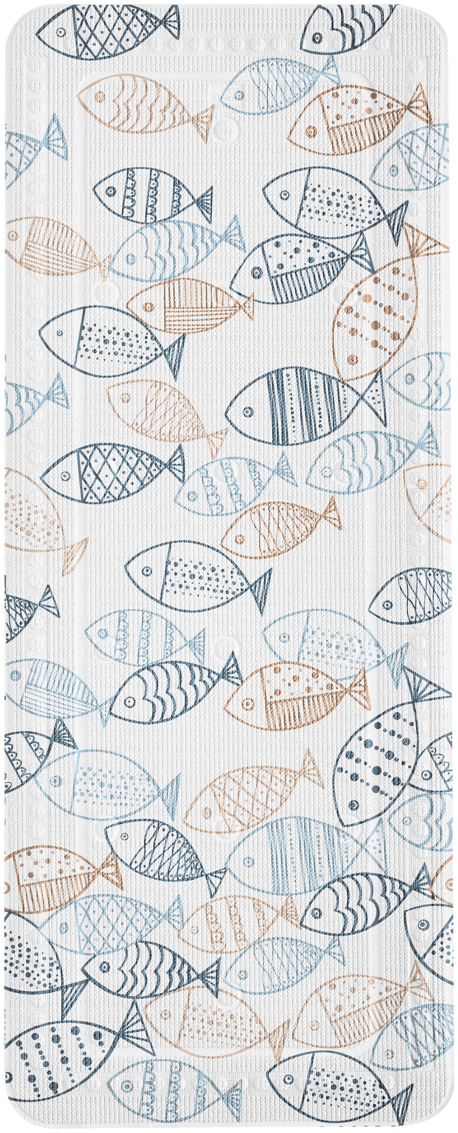 Kleine Wolke Wanneneinlage Sardinas, B: 36 cm, L: 92 cm