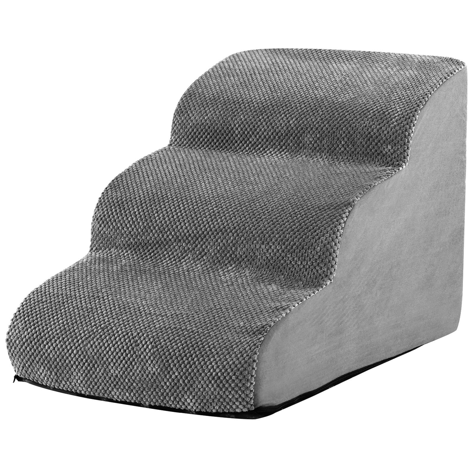 COSTWAY Haustiertreppe Hunderampe, 3-stufige, faltbar & tragbar günstig online kaufen