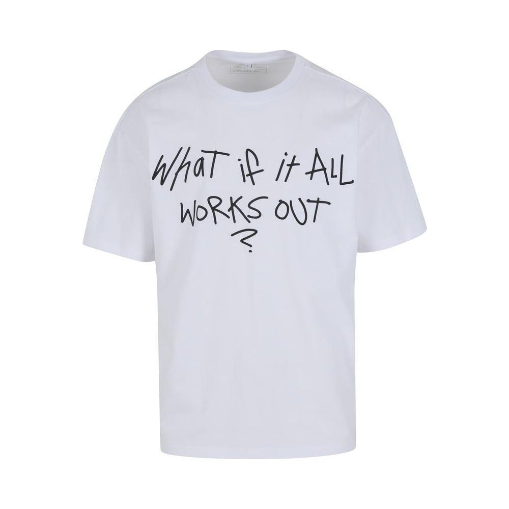 Mister Tee T-Shirt IT All Works Out Wording Oversize Tee