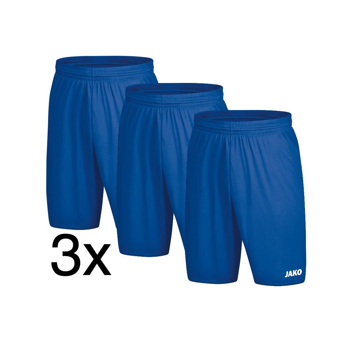 Jako Sweatbermudas Sporthose Manchester Fussball Short (Pack, 3 er Stück)