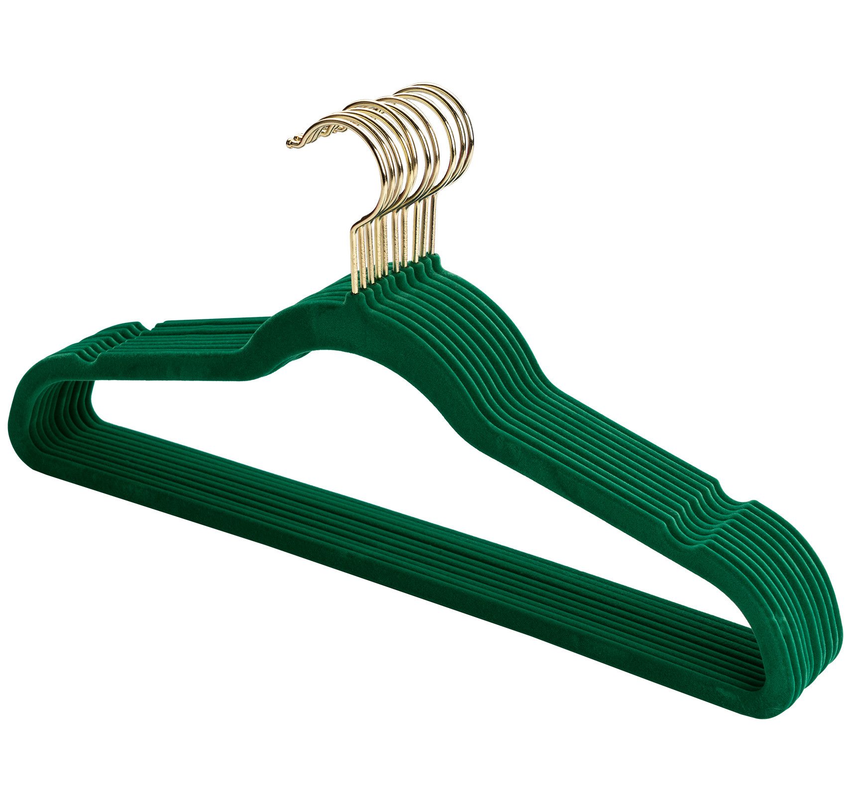 ElitVita Автовешалки Samt Автовешалки, Anti-Rutsch, mit 360° Drehbarer Haken, (10-tlg), Gut Belastbar, für Adult Clothes