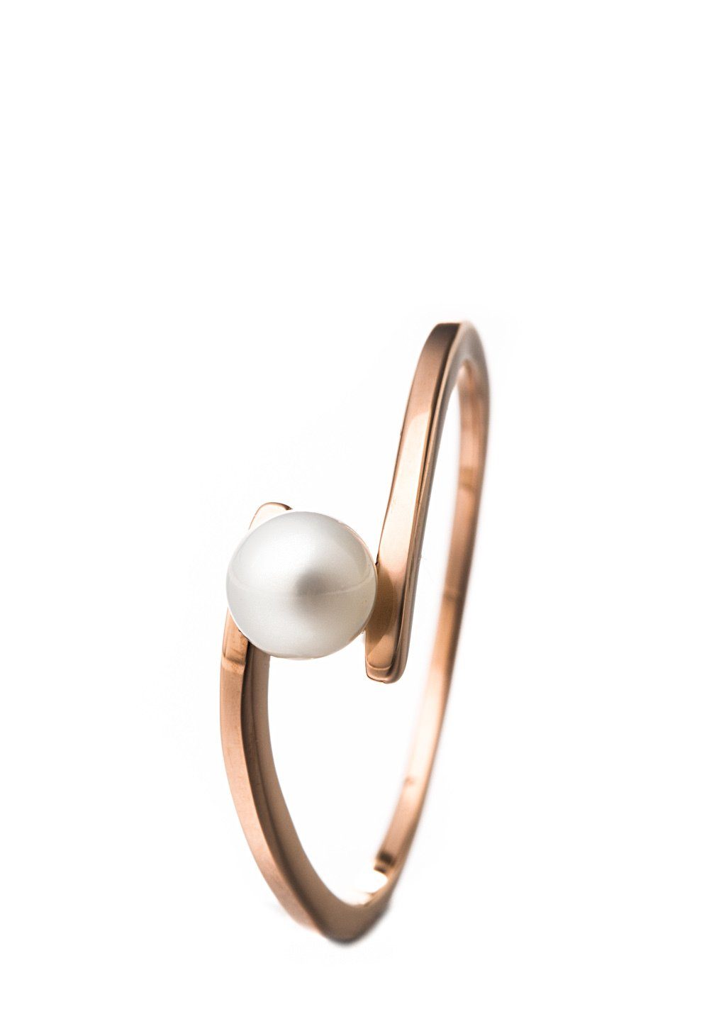 Heideman Fingerring Ring 411 Rose (Ring, 1-tlg., inkl. Geschenkverpackung), Perlenring mit echter Süßwasserperle