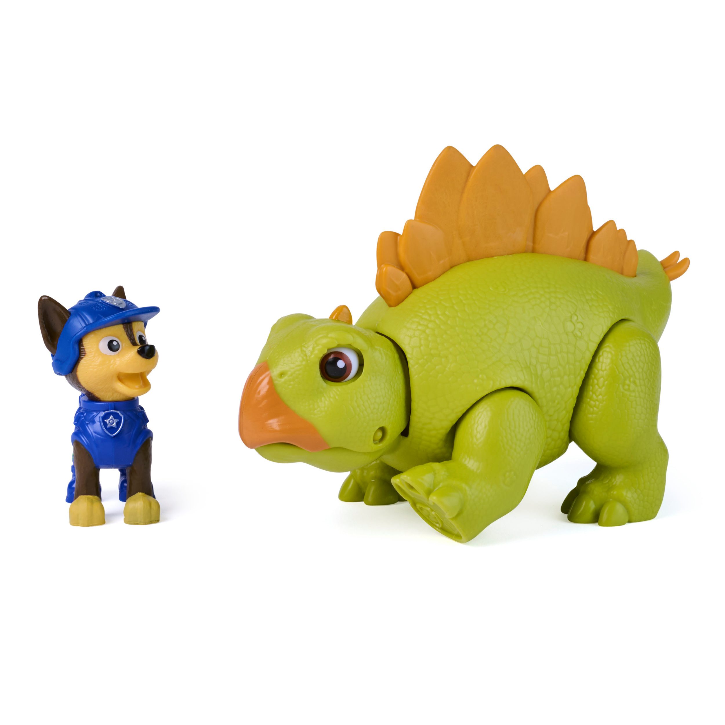 Spin Master Spielfigur PAW Patrol: Der Dino Film, Chase-Figur & brüllender Stegosaurus, mit Soundeffekten – Bild 2 von 5