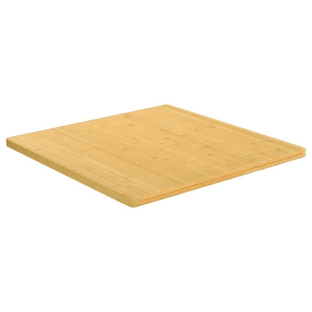 Bambus Tischplatte (1 St) 90x90x2,5 furnicato cm